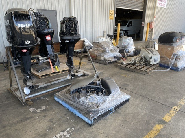 8 x Marine Outboard Engines