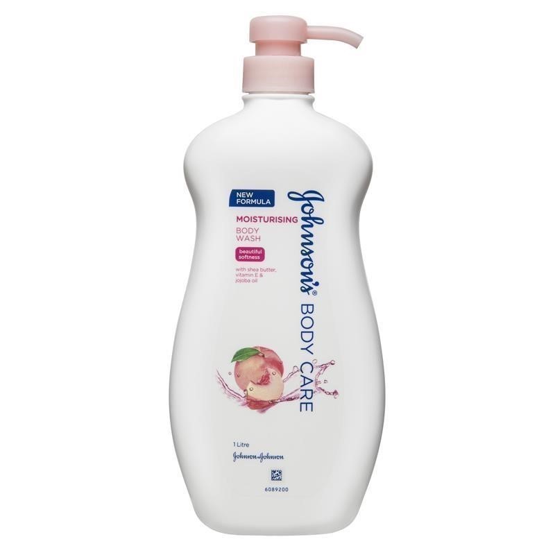 3 x JOHNSON'S Body Care Moisturising Body Wash w/ Shea Butter, Vitamin E &