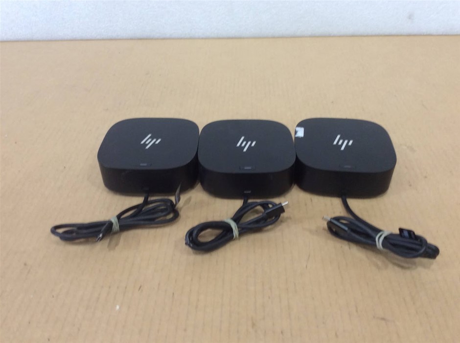 HP USB-C Dock G5 HSN-IX02 Docking Station (Lot of 3)