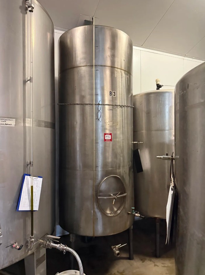 2200 Litre Stainless Steel Storage Tank