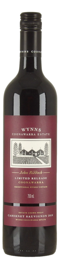 Wynns John Riddoch Cabernet Sauvignon 2018 (1x 750mL), Coonawarra