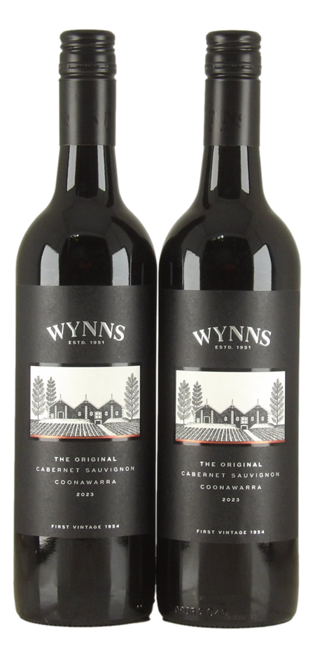 Wynns Black Label Cabernet Sauvignon 2023 (2x 750mL), Coonawarra