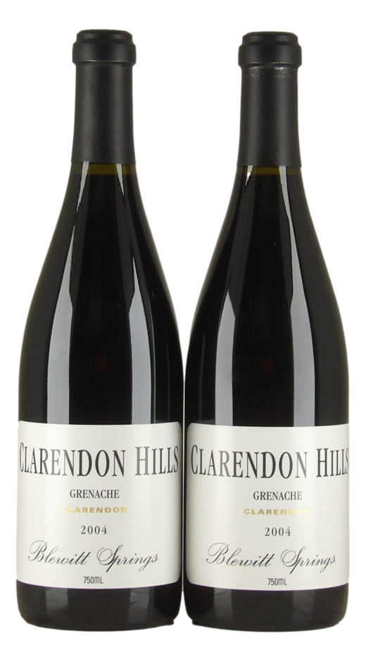 Clarendon Hills Blewitt Springs Old Vine Grenache 2004 (2x 750mL), SA.