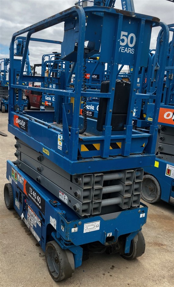 2016 Genie GS1932 Scissor Lift - 19ft (5.7m) - Electric - Wingfield