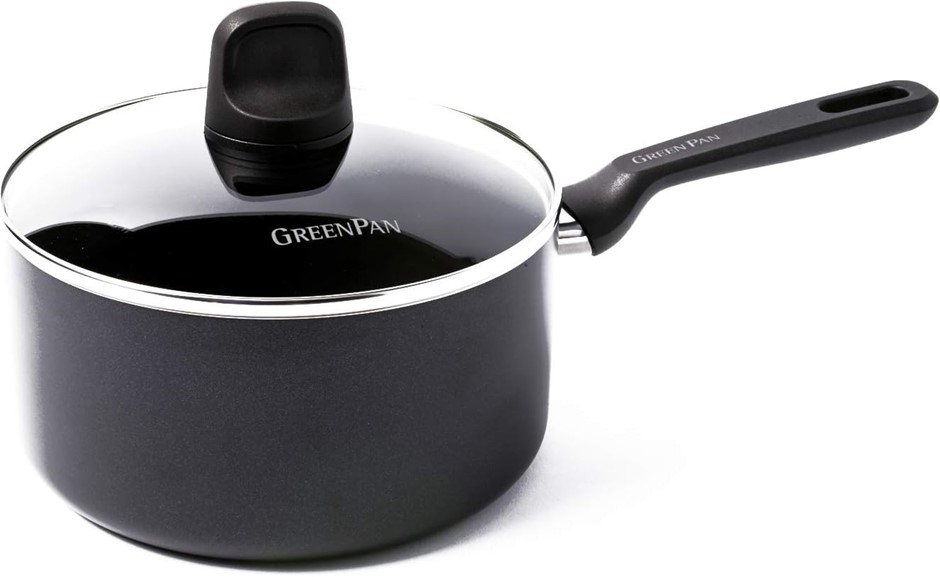 GreenPan Memphis Healthy Ceramic Nonstick 18cm Covered Saucepan, Induction
