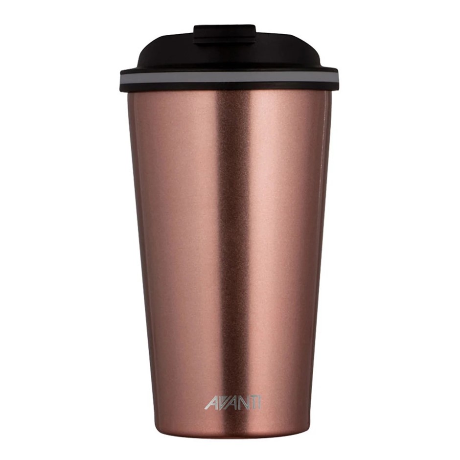 Avanti GOCUP Double Wall Insulated Travel Cup, 355ml / 12oz, Rose Gold