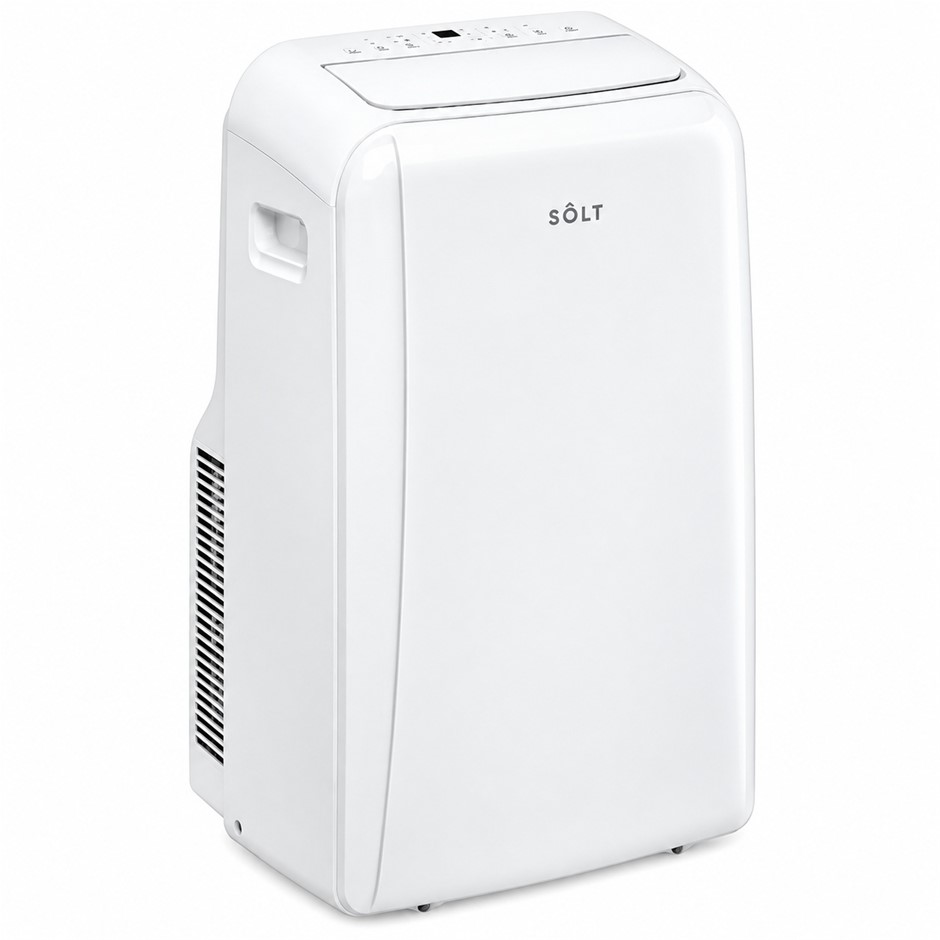 Solt 3.5kW Portable Air Conditioner with Remote, White NB: no box, display