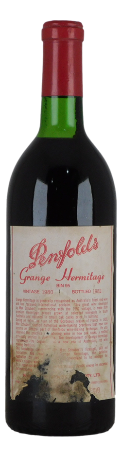 Penfolds Bin 95 Grange Hermitage 1980 (1x 750mL) SA.