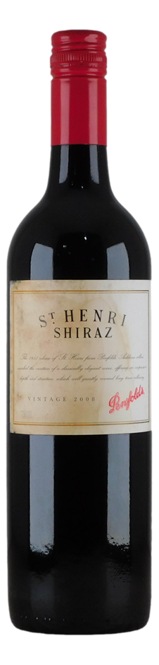 Penfolds St Henri Shiraz 2008 (1x 750mL), SA.