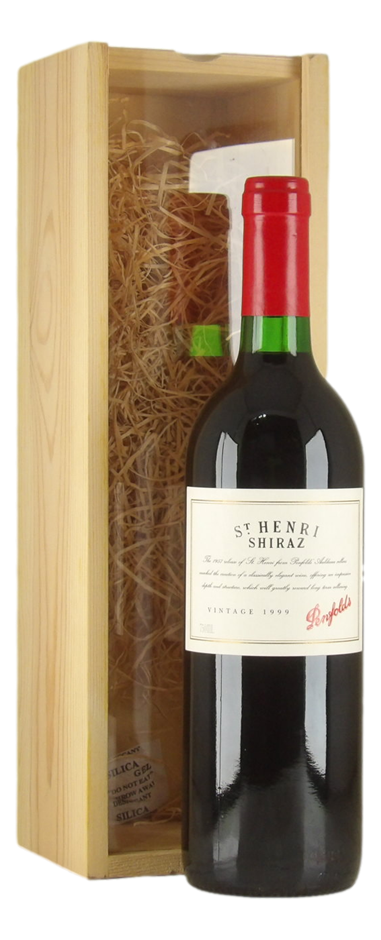 Penfolds St Henri Shiraz 1999 (1x 750mL), SA.