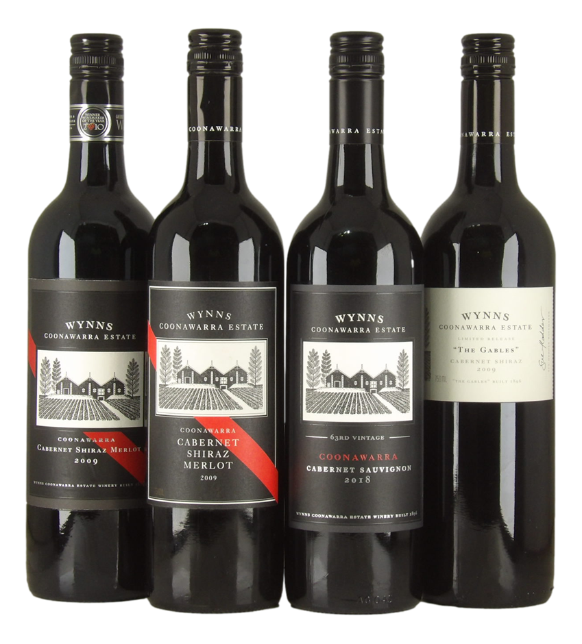 Mixed Wynns Estate Cabernet Pack (4x 750mL) Coonawarra