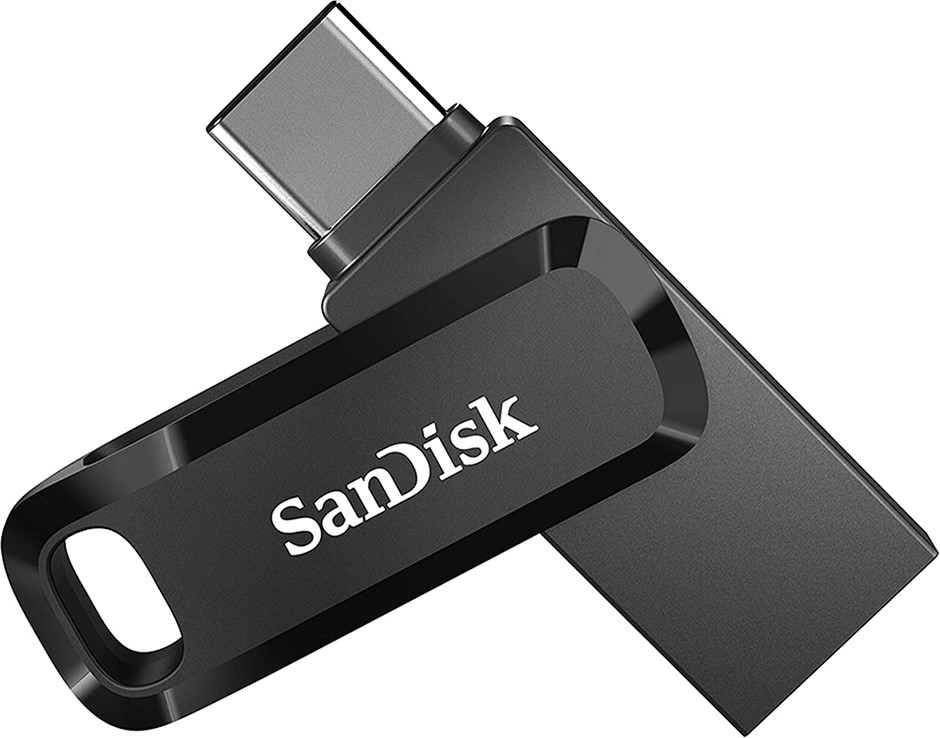 SANDISK Ultra Dual Drive USB Type-C Flash Drives, 256 GB.  Buyers Note - Di