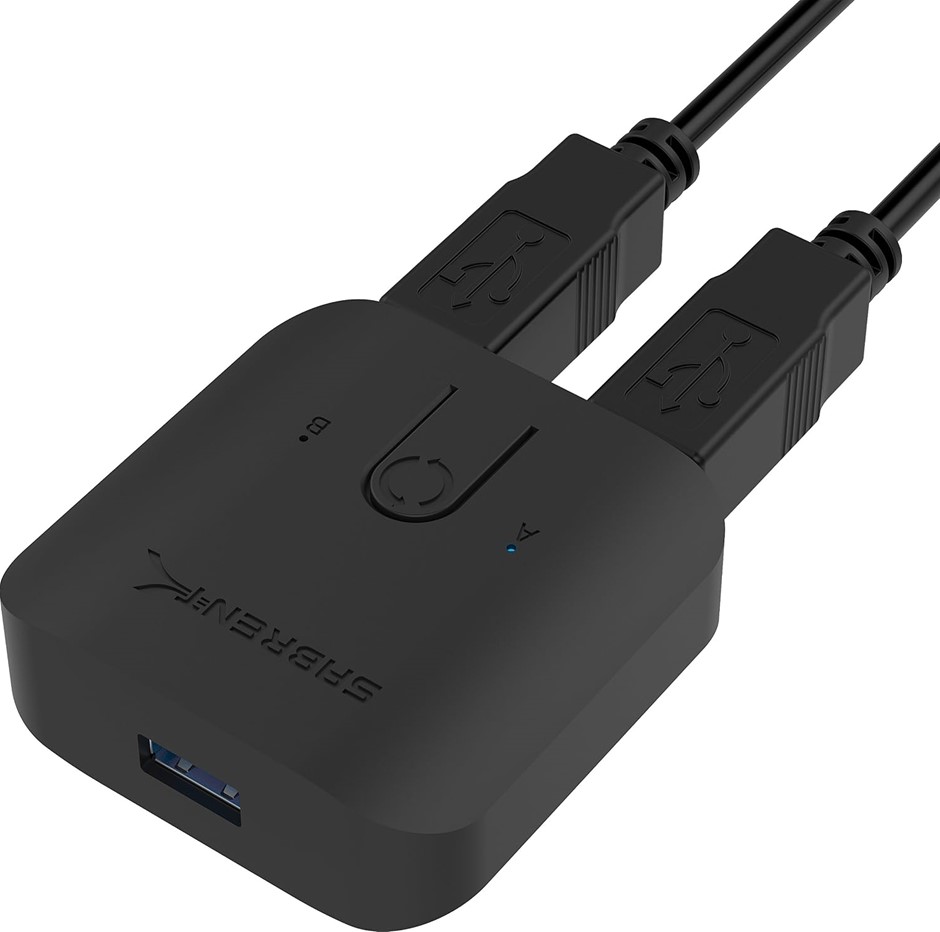 SABRENT USB 3.0 Sharing Switch for Multiple Computers, LED (USB-SW30). Buy