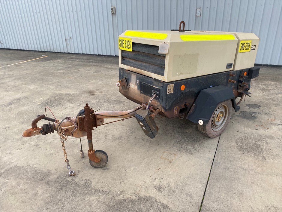 Doosan 7/53 Trailer Mounted Compressor