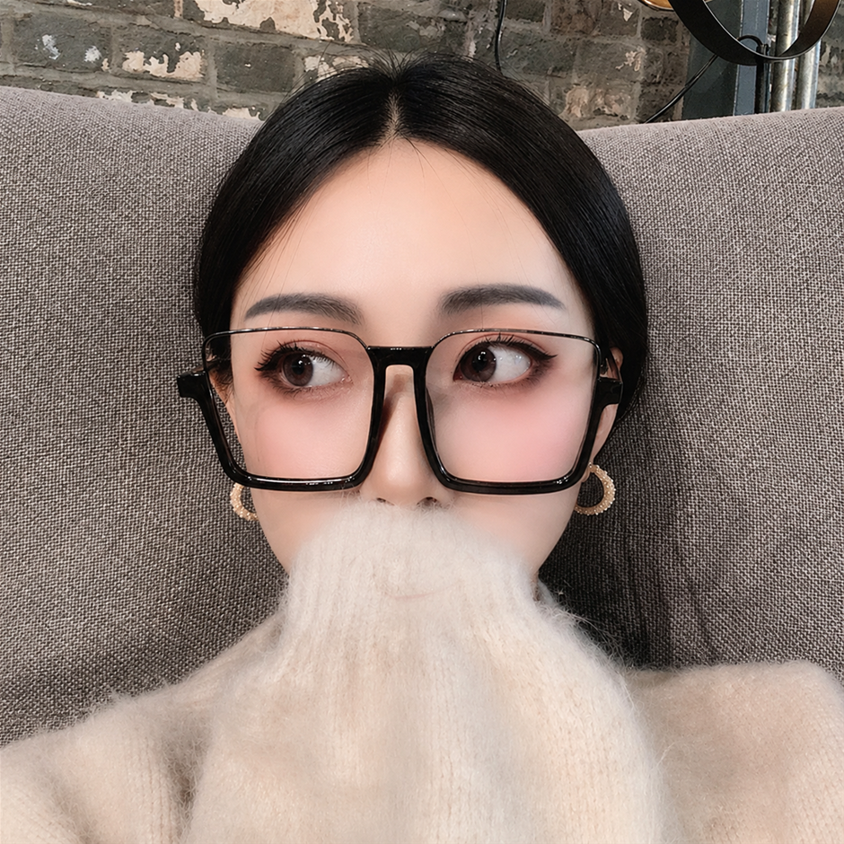 Oversized Vintage Design Anti Blue Light Blocking Glasses