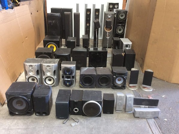 Sony Mixed Brand and Model Speaker Systems