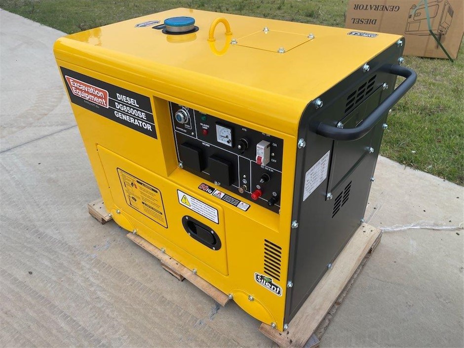 6kW Silenced Diesel Engine Generator(Unused)