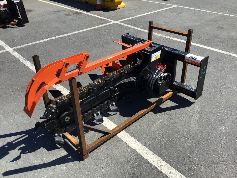 Skid Steer Trencher Attachment