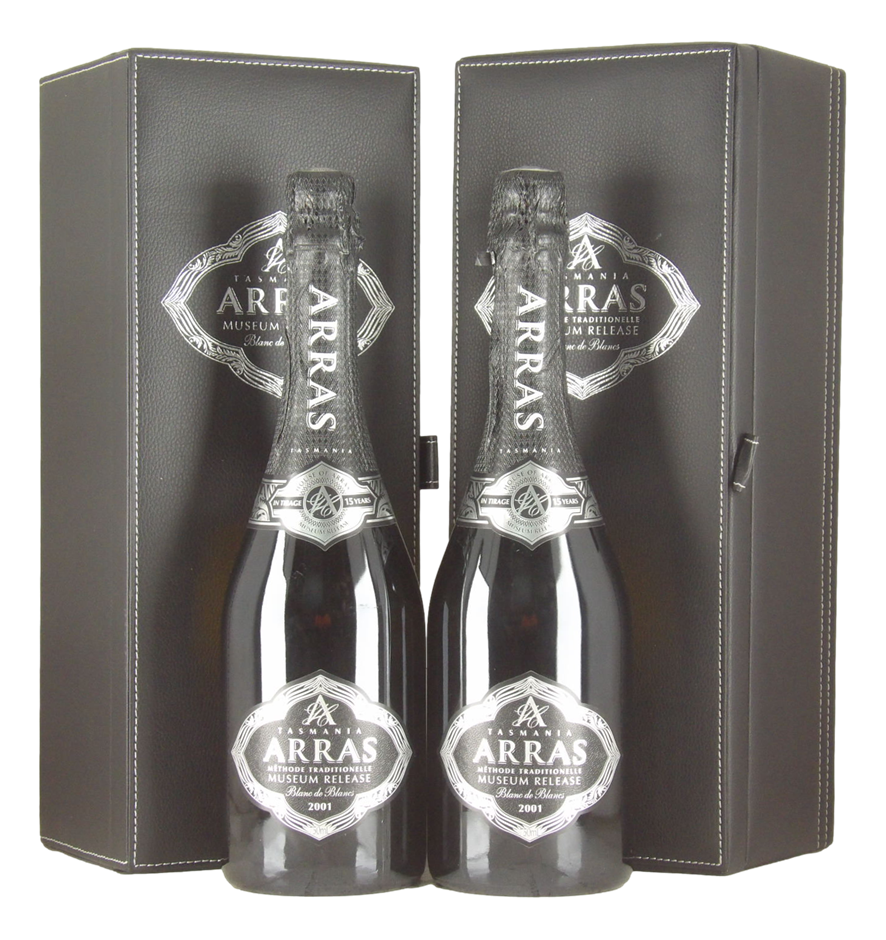 Arras Museum Release Blanc de Blancs 2001 (2x 750mL), Tasmania