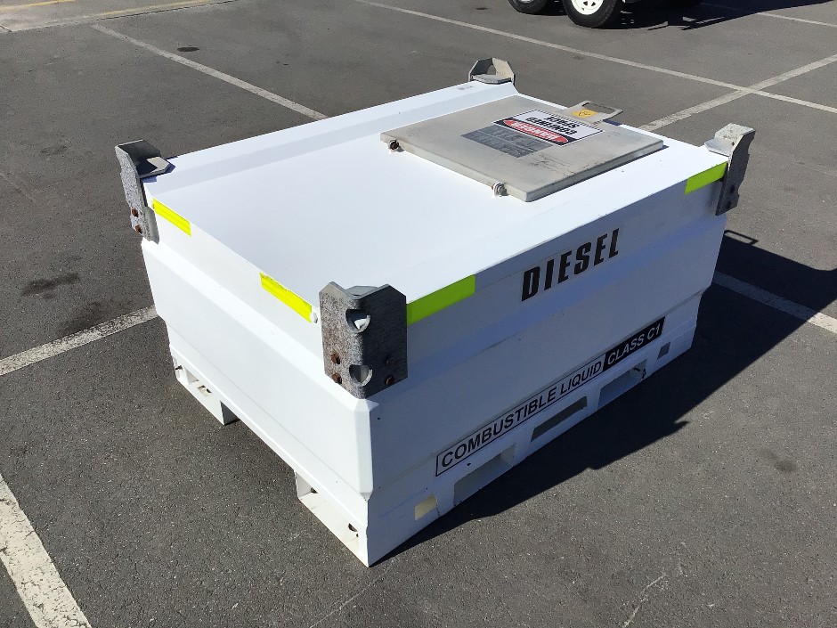 Bunded 500L Safe Fill Diesel Fuel Tank with Level Gauge