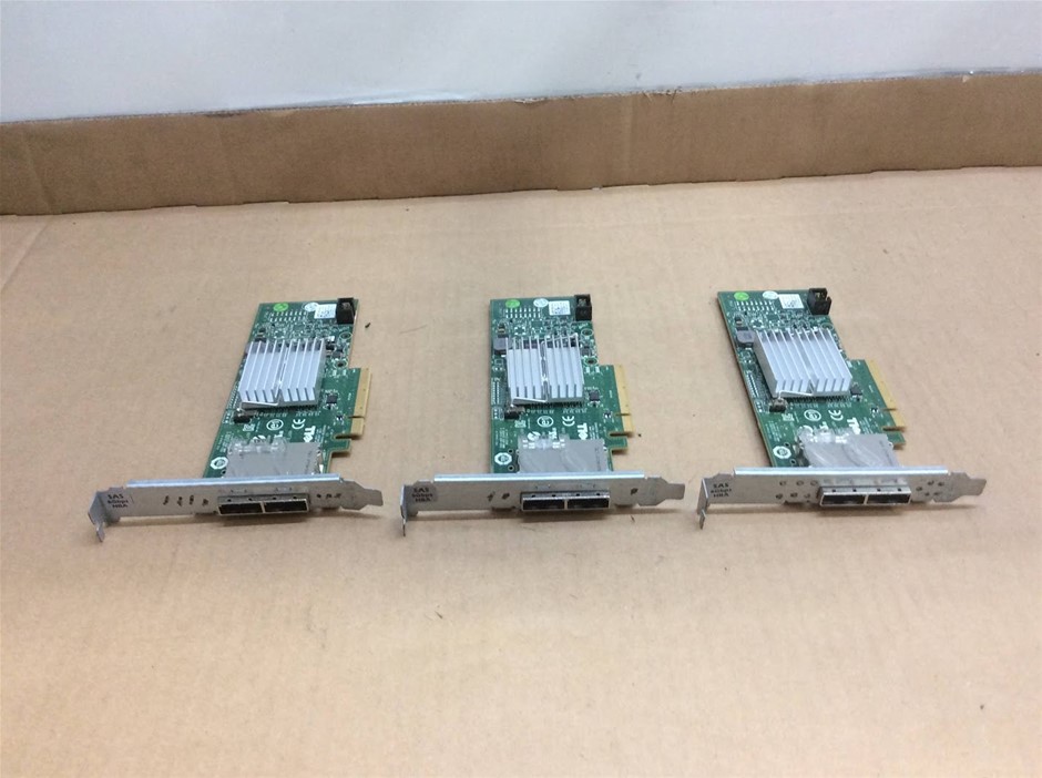 Dell PCIe Network Interface Cards (Lot of 3)