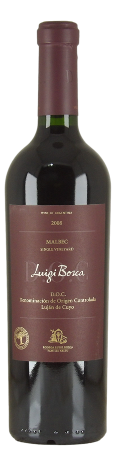 Luigi Bosca Single Vineyard D.O.C. Malbec 2008 (1x 750mL), Mendoza