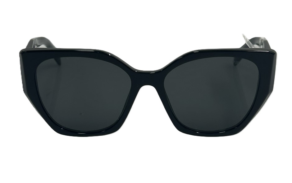 Prada Oversized Black Cat-Eye Sunglasses