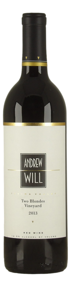 Andrew Will Two Blondes Vineyard Bordeaux Blend 2013 (1x 750mL), Washington