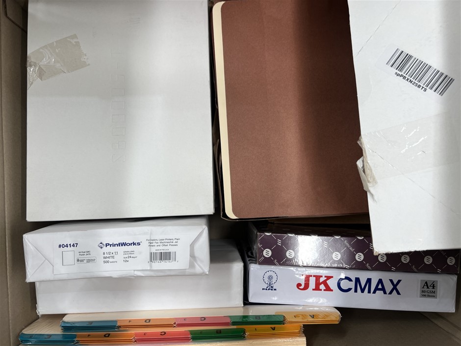 8 x Assorted Office Supplies. NB: Photo as is. Some Not in Original Packagi