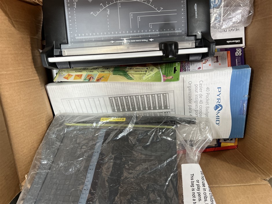 7 x Assorted Stationary Products. NB: Photo as is. Some Not in Original Pac