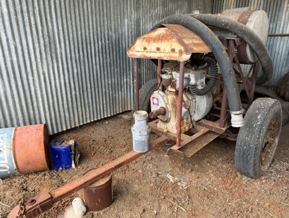 Trailerable Motor/Pump Assembly