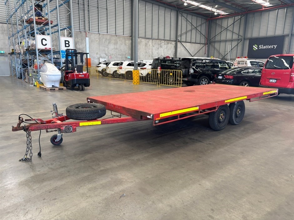 2018 U-Tow Flat Top Trailer