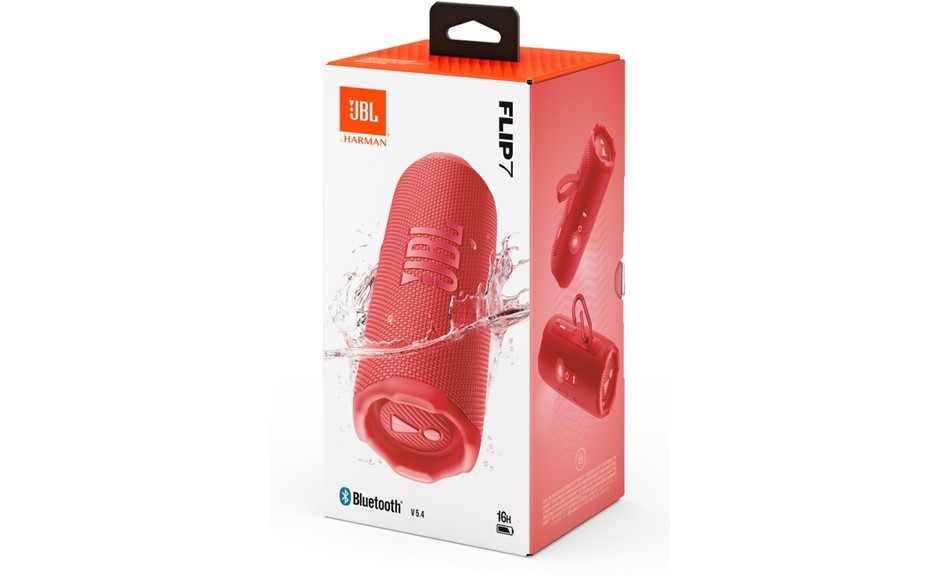 New Sealed JBL Flip 7 Portable Wireless Speaker - Red