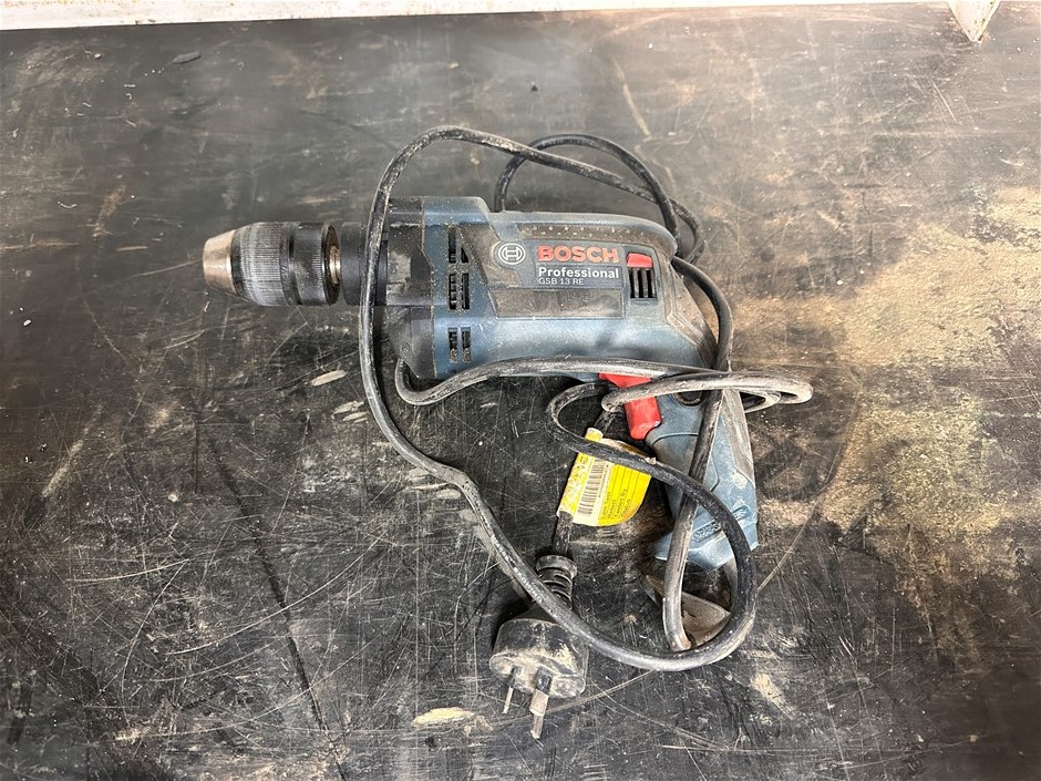 Bosch Drill GSB13RE Keyless Chuck