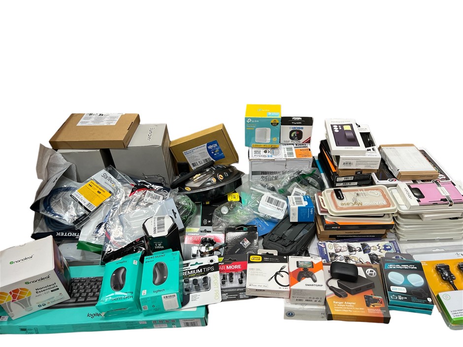 Assorted Electronics & Accessories. (Big Box) NB: Products Are Untested/Con