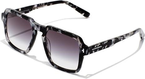 HAWKERS Unisex LASH Sunglasses, Silver Granite Iron.  Buyers Note - Discoun