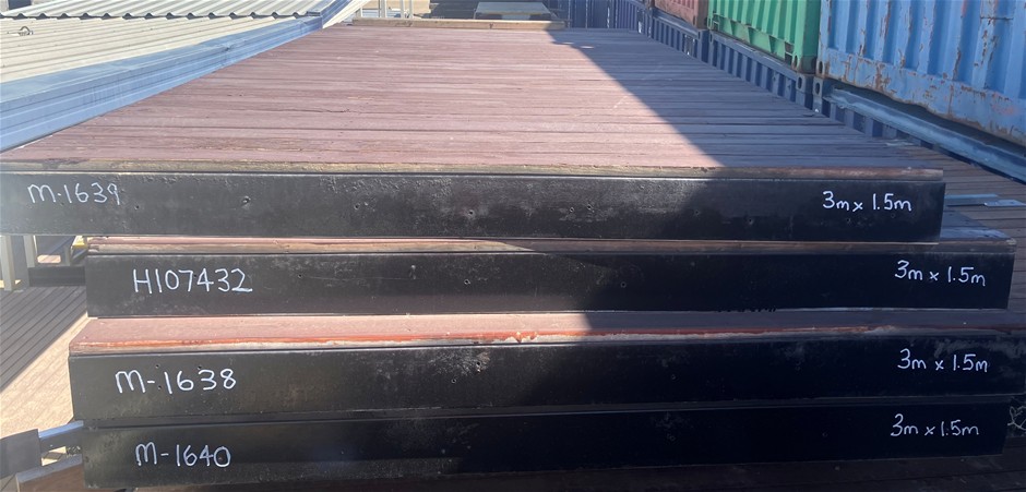 4x Modular Decks - 4x Modular Decks - 3.0m x 1.5m - Glendenning