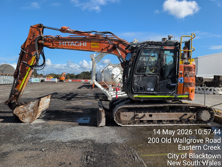 2023 Hitachi ZX135US-7 Excavator (Site ID: EXCV13)