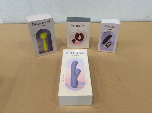 Mixed Brand and Model Rechargeable Novelty Items - New (Lot of 4)