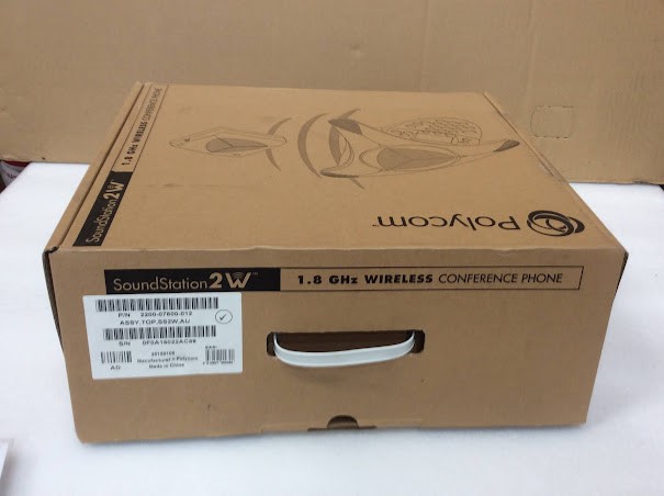 Polycom Soundstation 2W 2201-67800-101 Wireless Conference Phone - New