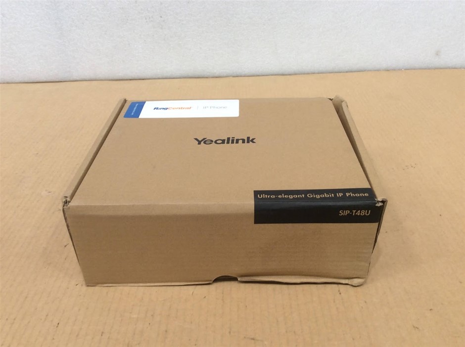 Yealink SIP-T48U Ultra-elegant Gigabit IP Phone - New Unboxing