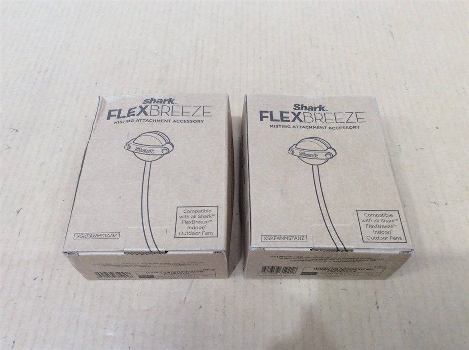 Shark Flex Breeze Misting Attachment Accessory - New Unboxing (Lot of 2)