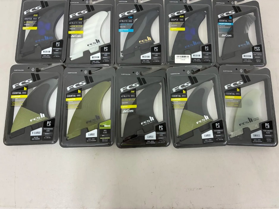 <p>10 x FCS Surfboard Fins</p>