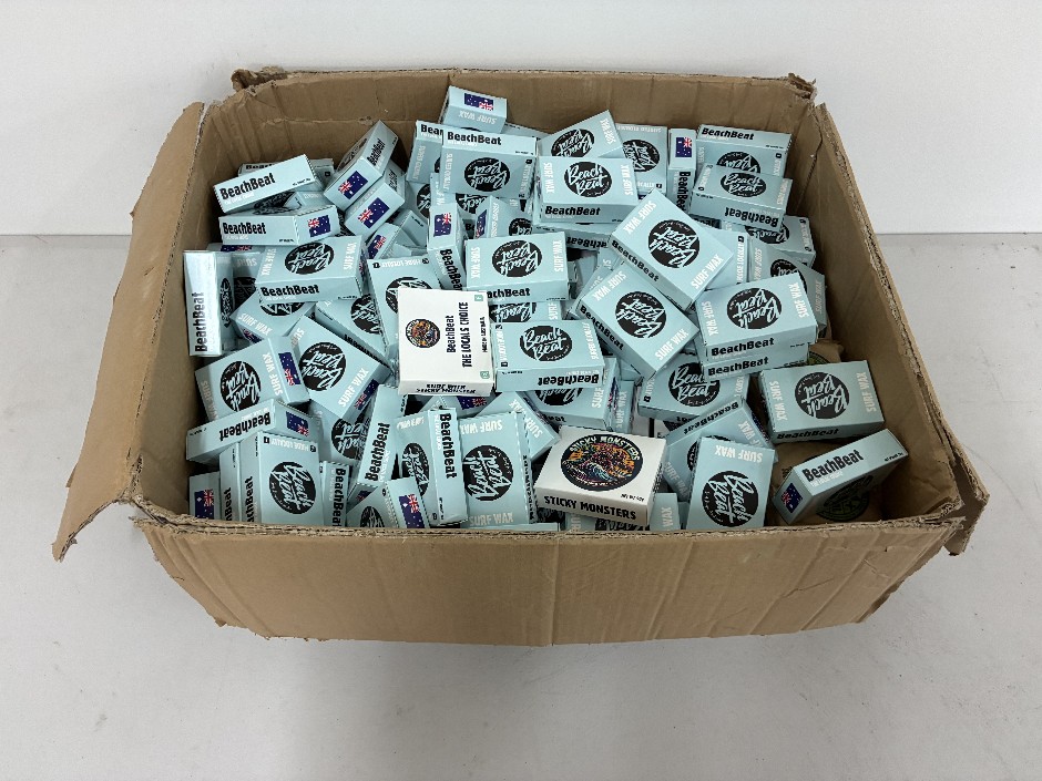 Box of Assorted Surfboard Wax