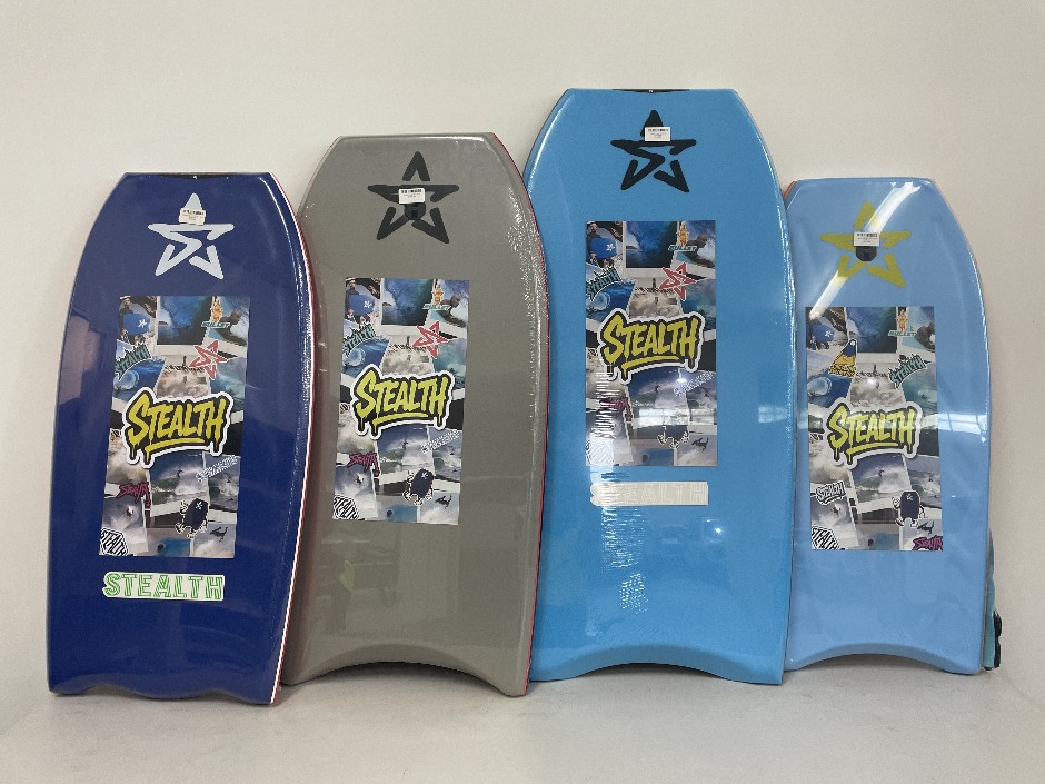 4x Stealth Boogie Boards