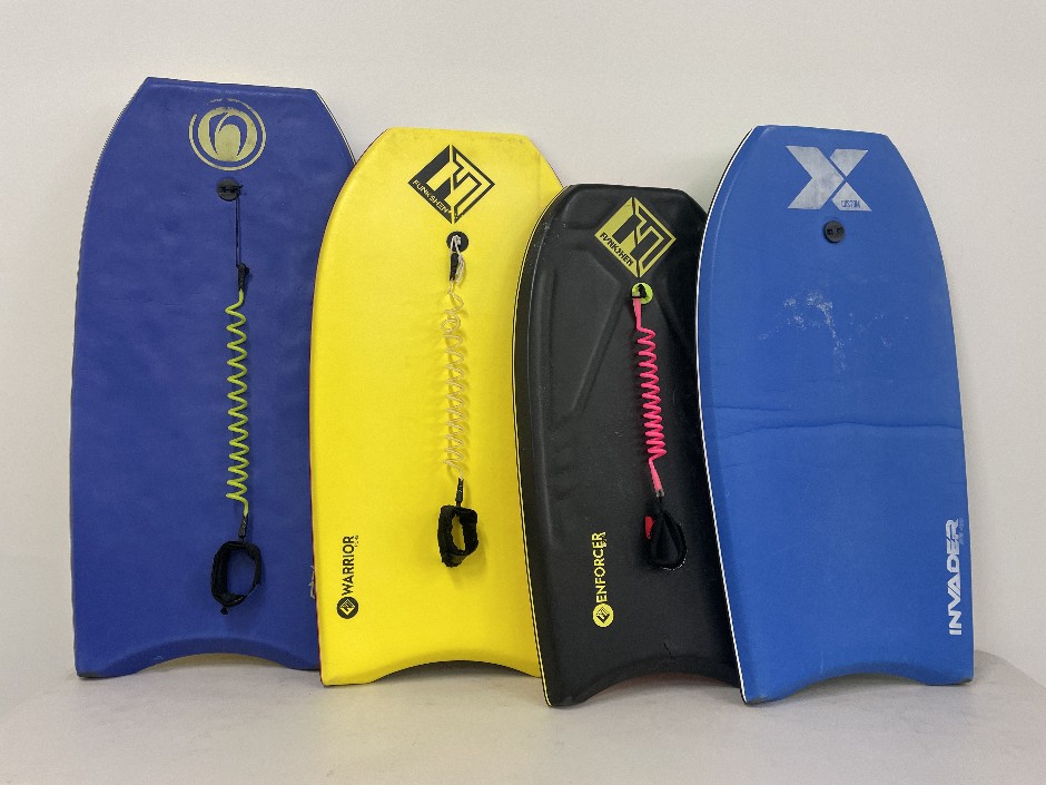 4x Assorted Boogie Boards