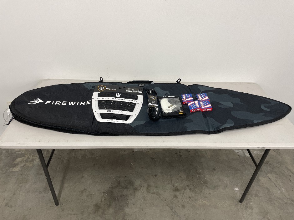6’0” FireWire Surfboard Bag and Accessories