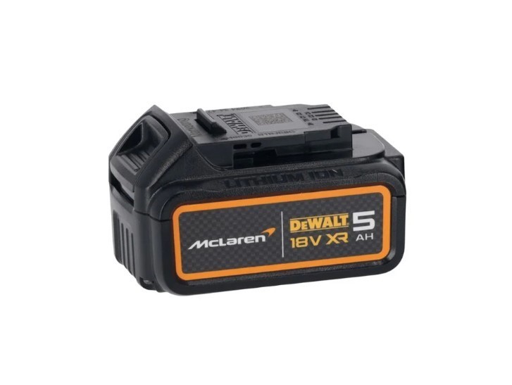 DeWALT MCLAREN 18V XR 5.0Ah Battery. NB: Minor use & Not in Original Box.