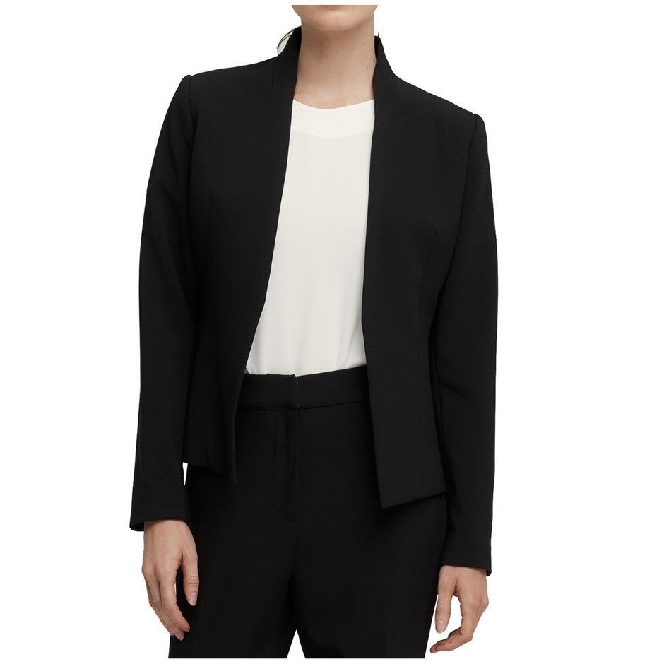 COOPER ST. Womens Suit Blazer, Size 12, Polyester, Black. Buyers Note - Di