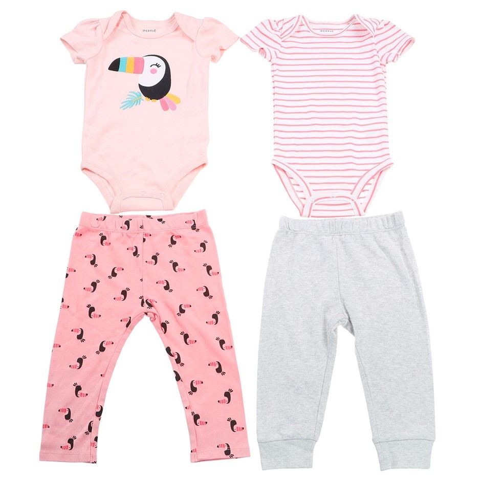 3 x PEKKLE Baby's 4pc Set, Size 9m, Buyers Note - Discount Freight Rates A